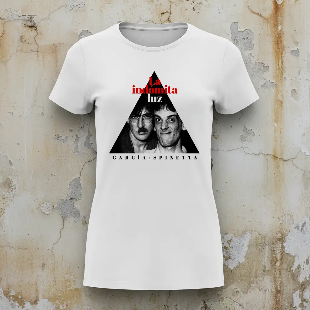 r00014 la indomita luz camiseta blanca