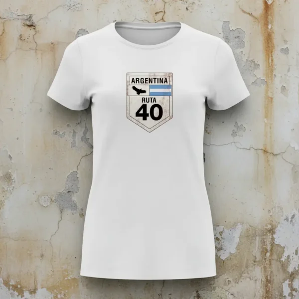 r00025 ruta 40 01 camiseta blanca