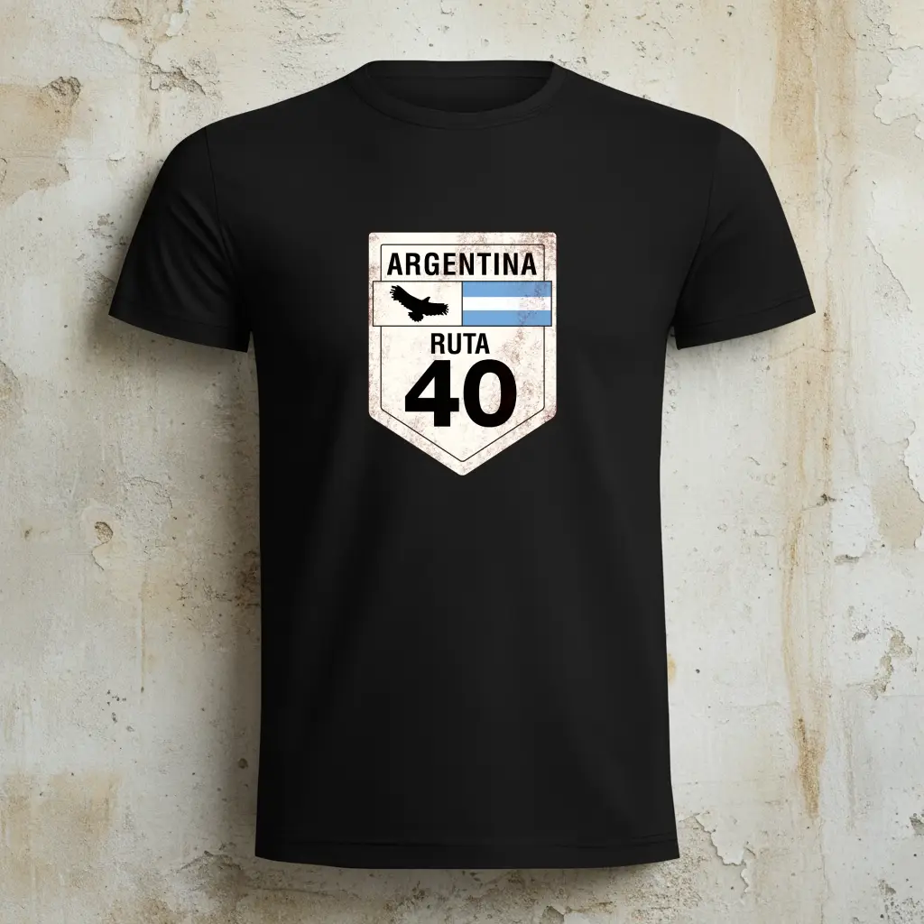 r00025 ruta 40 01 camiseta negra