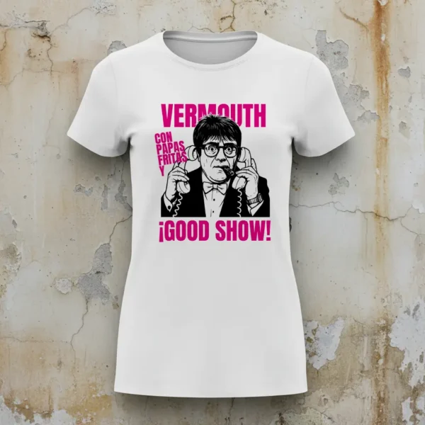 r00033 vermouth y papa frita tato bores camiseta blanca