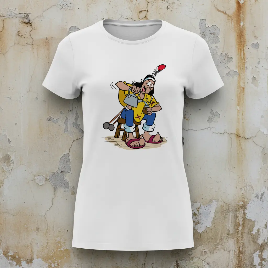 r00048 patoruzu camiseta blanca