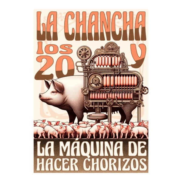 r00055 la chancha los veinte y la maquina de hacer chorizos white