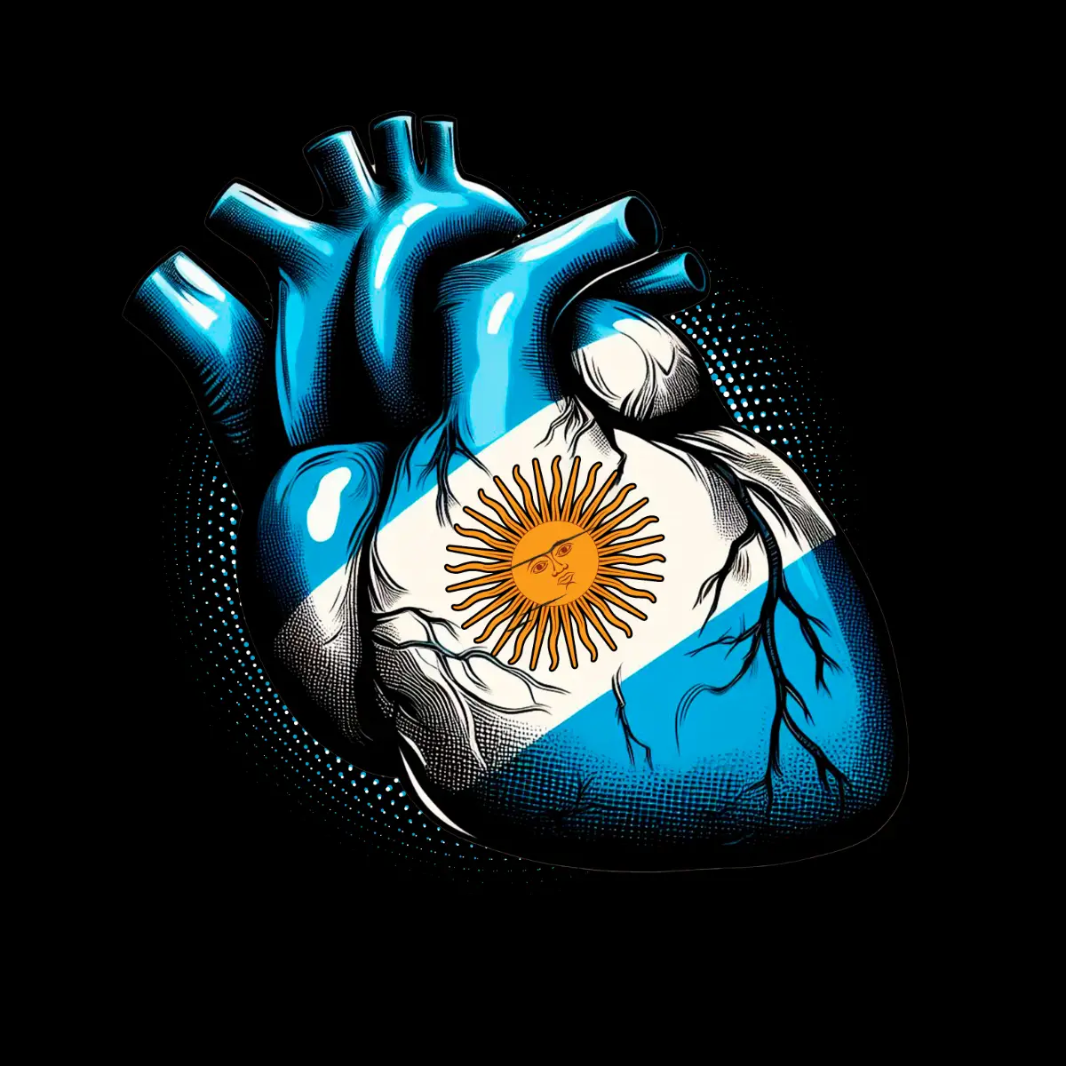 r00072 corazon argentino black