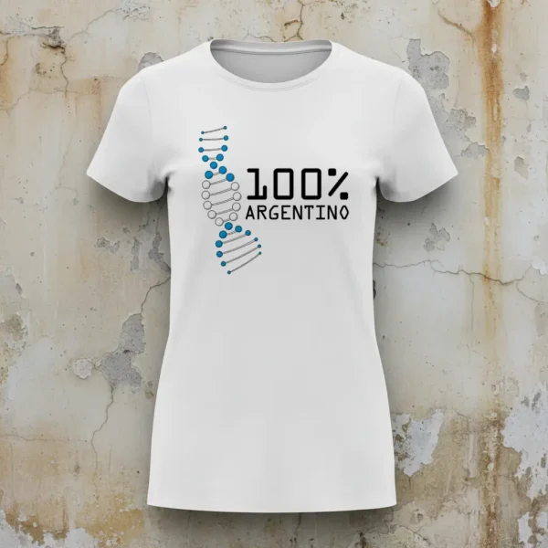 r00086 adn argentino a camiseta blanca