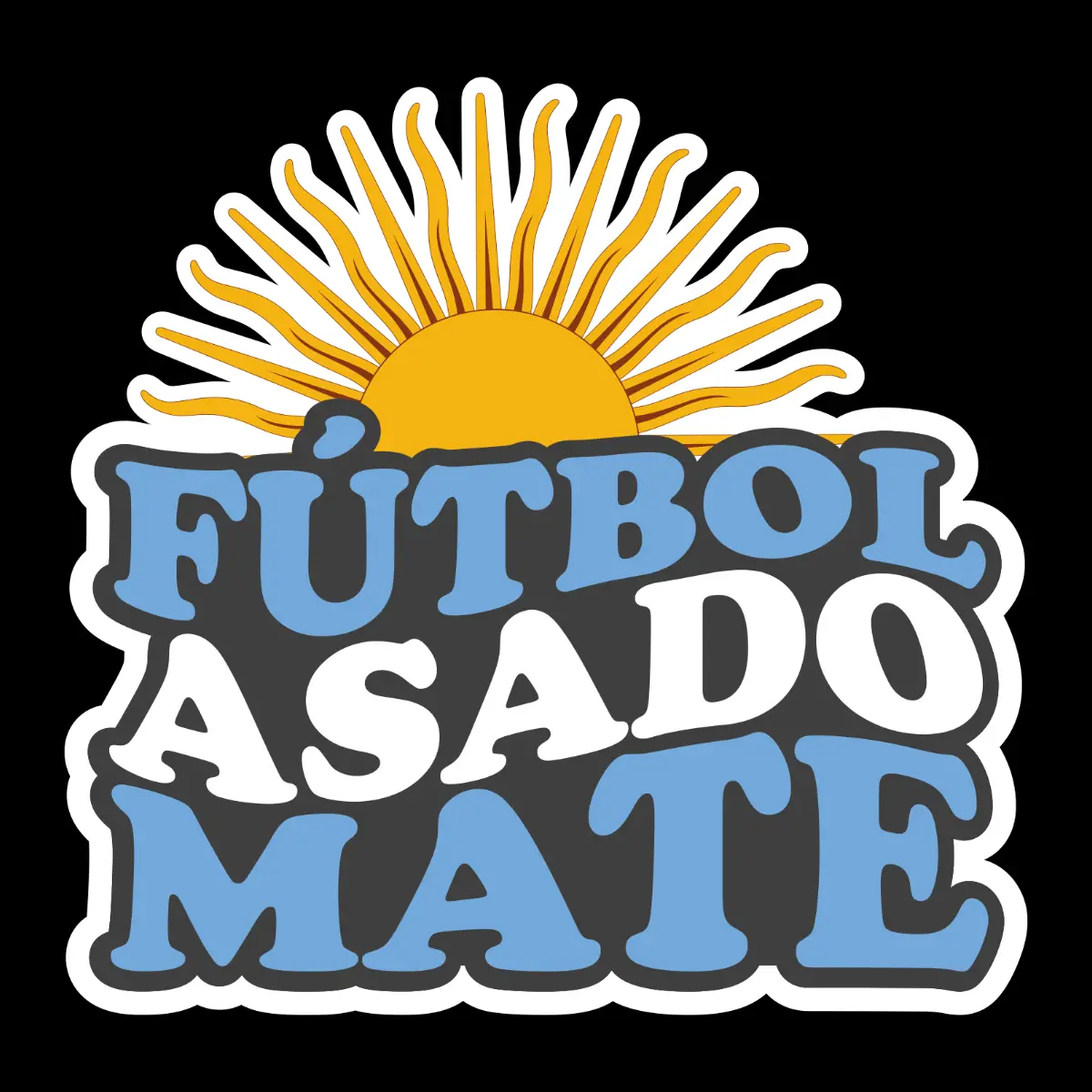 r00101 futbol asado y mate black