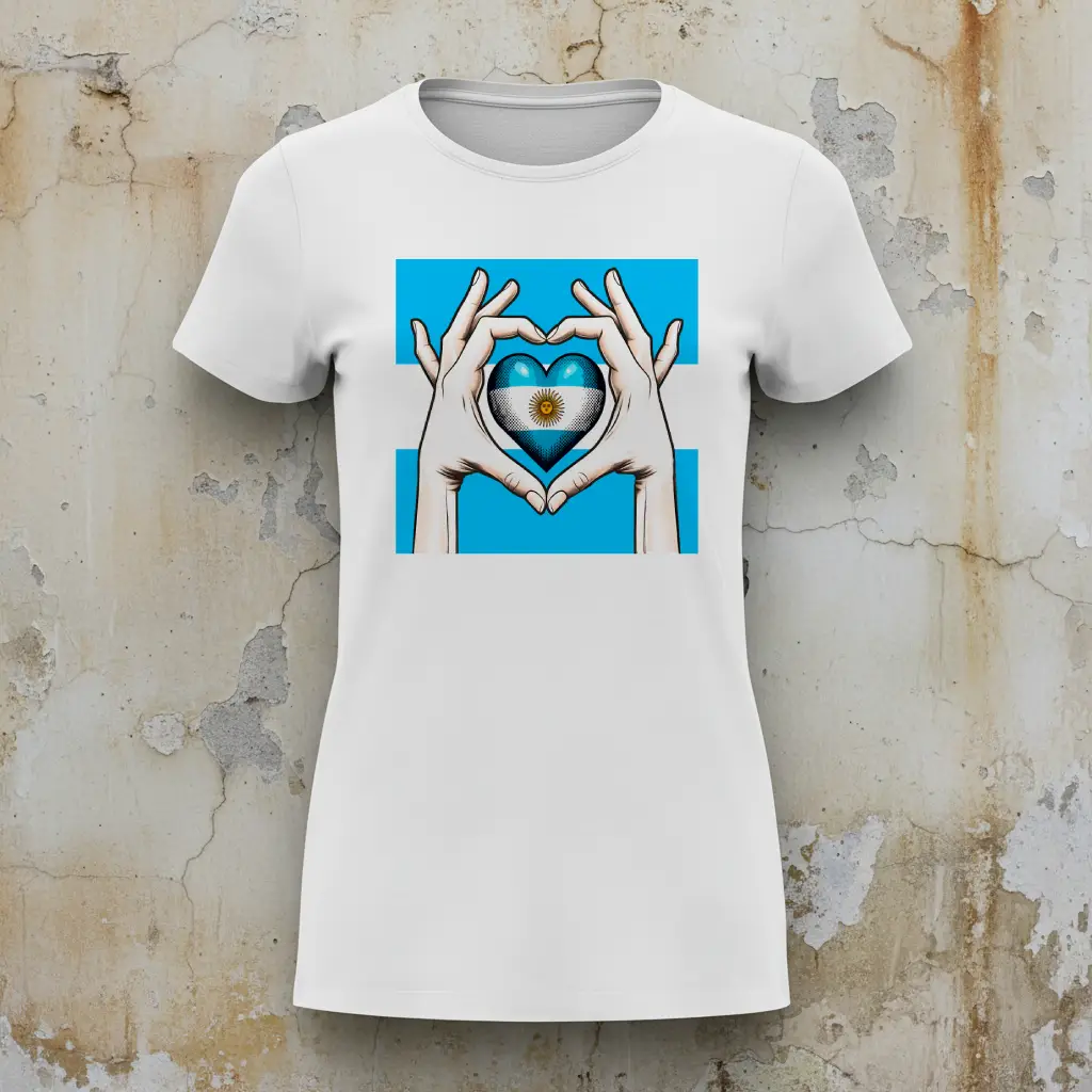 r00109 manos corazon camiseta blanca