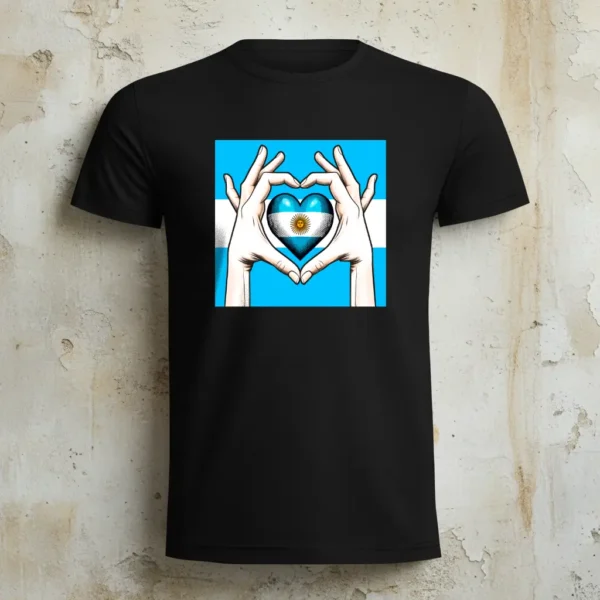 r00109 manos corazon camiseta negra