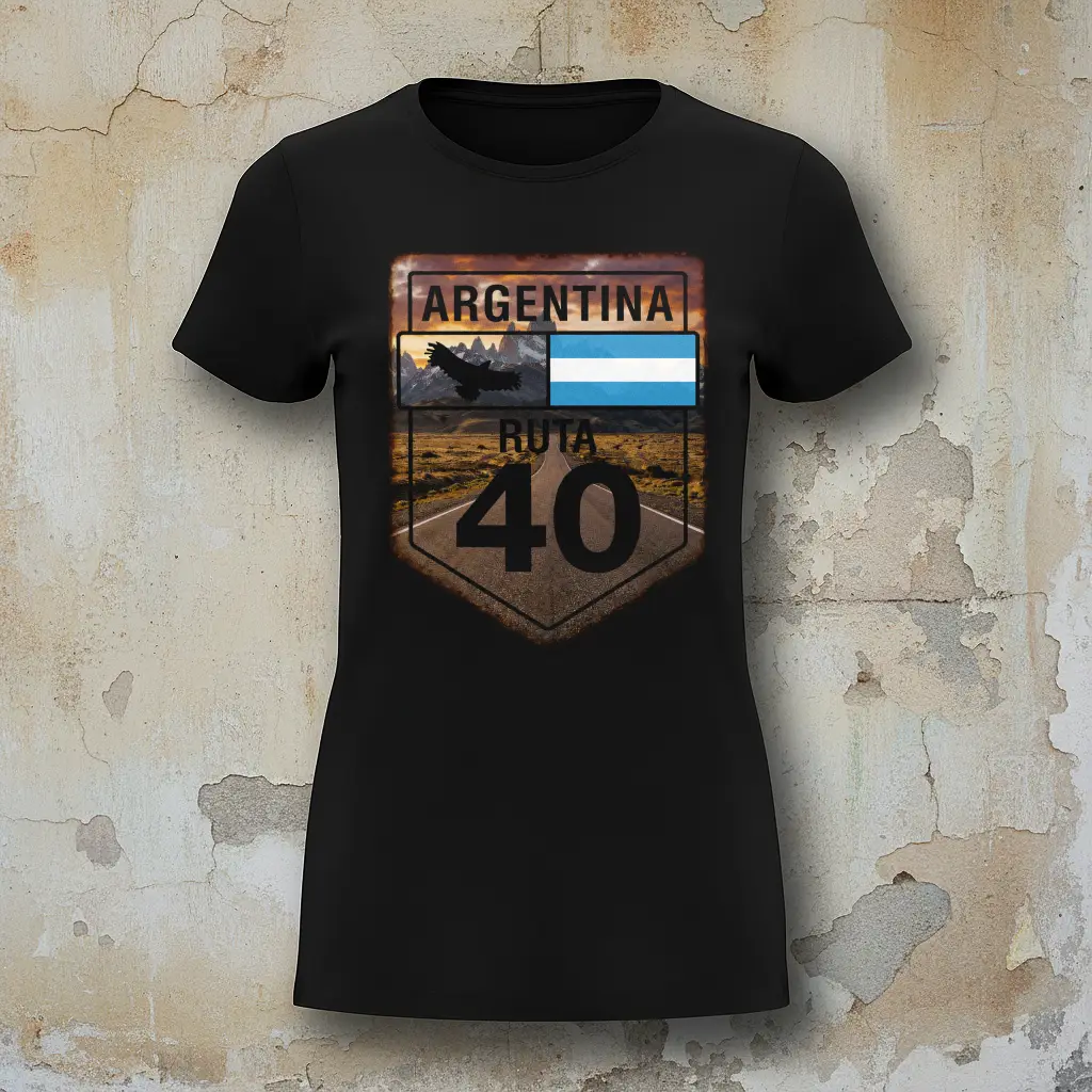 Remera Ruta 40 Argentina
